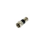 PV6-USLP Conector F-Macho Coaxial RG6 Compressao Continuity